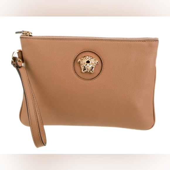 NWT Versace La Medusa Wristlet/Clutch - Picture 5 of 5